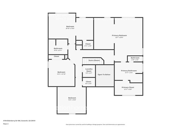 4194 Elderberry Dr in Acworth, GA - Foto de edificio - Building Photo