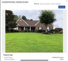3148 Brighton Pass in Conyers, GA - Building Photo
