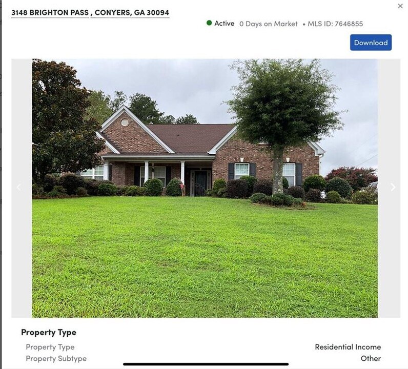 3148 Brighton Pass in Conyers, GA - Building Photo