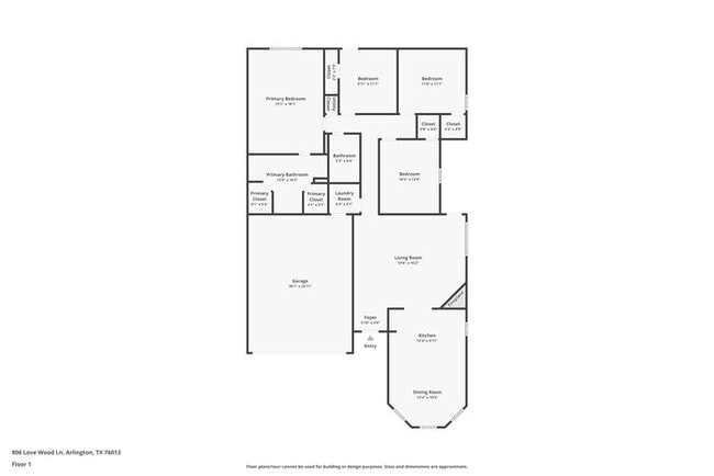 806 Love Wood Ln in Arlington, TX - Building Photo - Building Photo