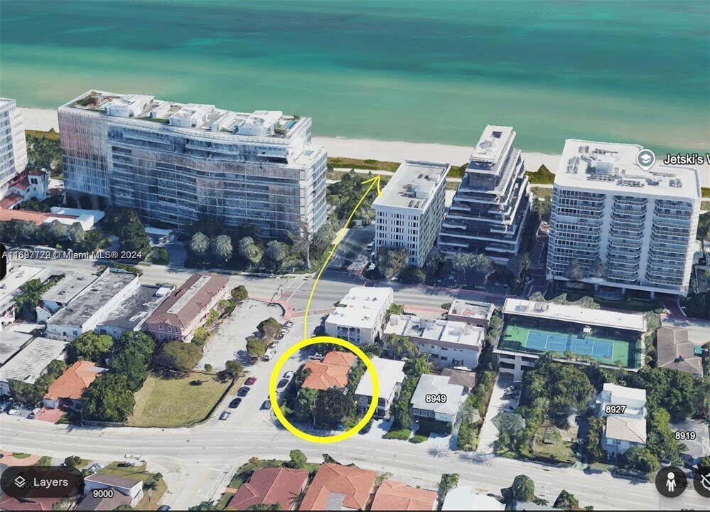 216 90th St-Unit -2 in Surfside, FL - Foto de edificio