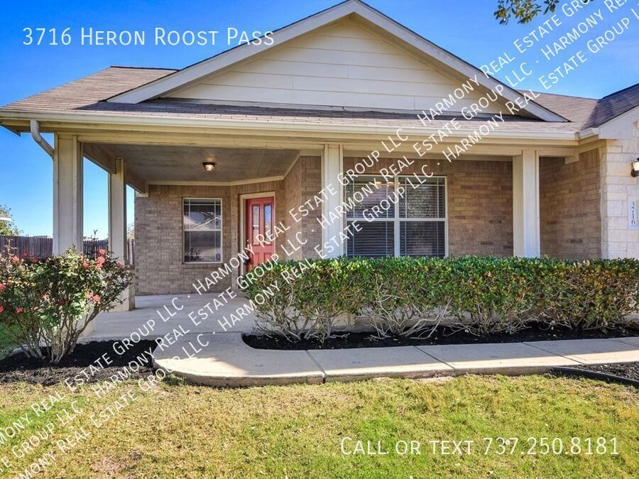 3716 Heron Roost Pass in Pflugerville, TX - Building Photo