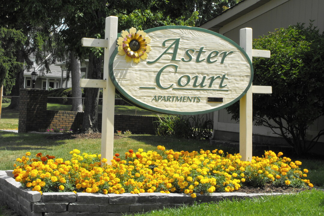 Aster Village Apartments in New London, OH - Foto de edificio