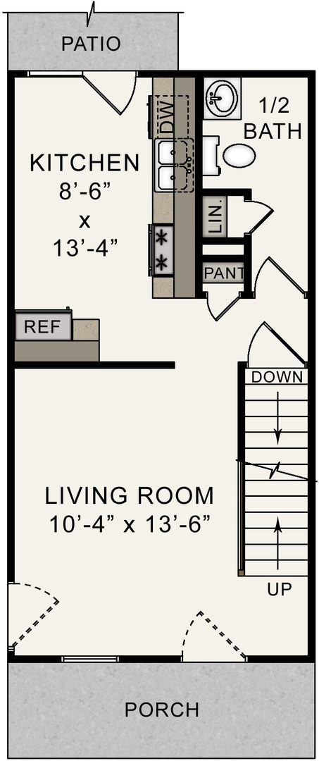 property at 517 S Silverwood Ln