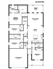 Westridge Crossing in Opelika, AL - Foto de edificio - Floor Plan