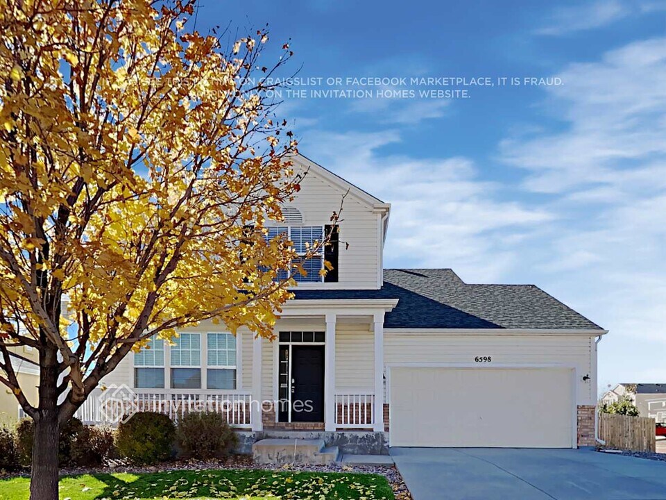 6598 Trenton St in Colorado Springs, CO - Foto de edificio