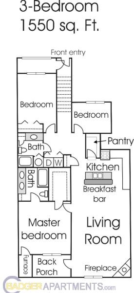 Muirfield Ridge A in Madison, WI - Foto de edificio - Floor Plan