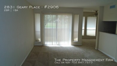 2831 Geary Pl-Unit -#2906 in Las Vegas, NV - Building Photo - Building Photo
