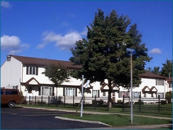 Bronson Court Townhomes in Rochester, NY - Building Photo