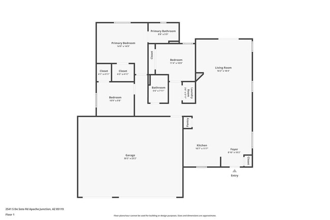 2541 S De Soto Rd in Apache Junction, AZ - Foto de edificio - Building Photo