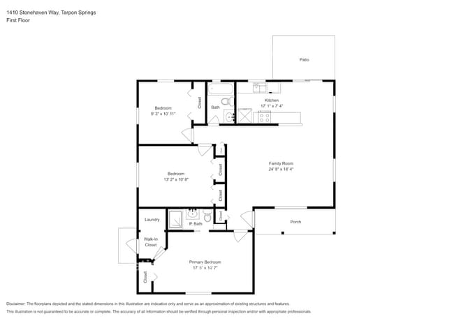 1410 Stonehaven Way in Tarpon Springs, FL - Foto de edificio - Building Photo