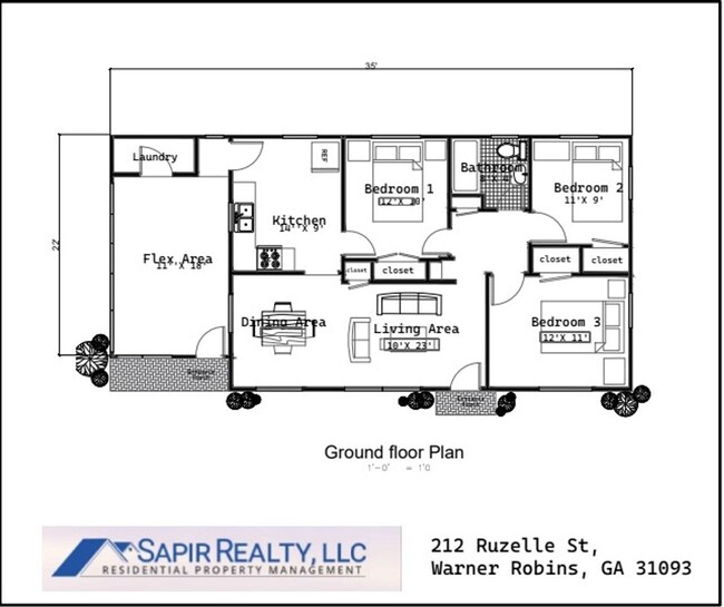 212 Ruzelle St in Warner Robins, GA - Building Photo - Building Photo