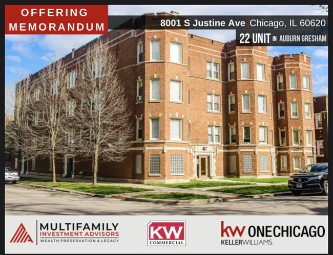 8001 S Justine St in Chicago, IL - Foto de edificio - Building Photo