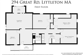 294 Great Rd, Unit rear in Littleton, MA - Foto de edificio - Building Photo