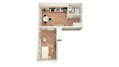 Crossroad Garden Apartments in Bellevue, WA - Foto de edificio - Interior Photo