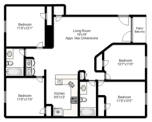 106 Collegiate Ct-Unit -19 in Blacksburg, VA - Building Photo - Building Photo