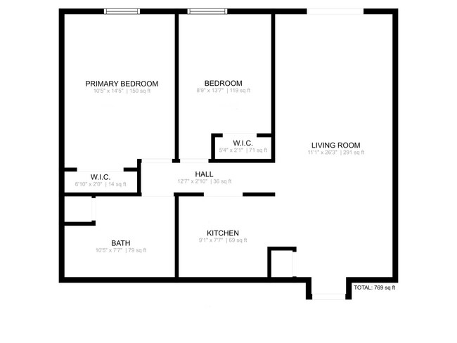 Roosevelt on Main Apartments in Tonawanda, NY - Building Photo - Floor Plan