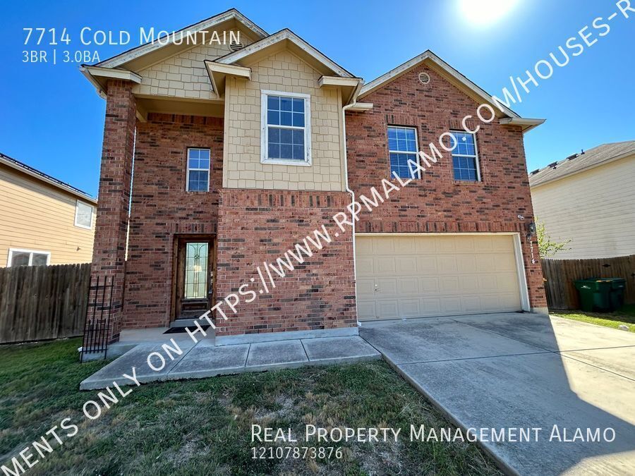 7714 Cold Mountain in Converse, TX - Building Photo