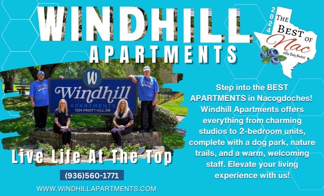 Windhill Apartments in Nacogdoches, TX - Foto de edificio - Building Photo