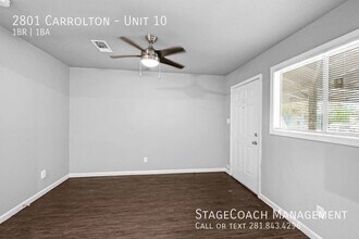 2801 Carrolton St, Unit Unit 10 in Houston, TX - Building Photo - Building Photo