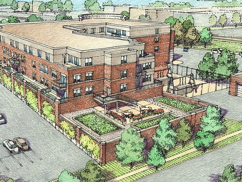 Foxford Station in Western Springs, IL - Building Photo