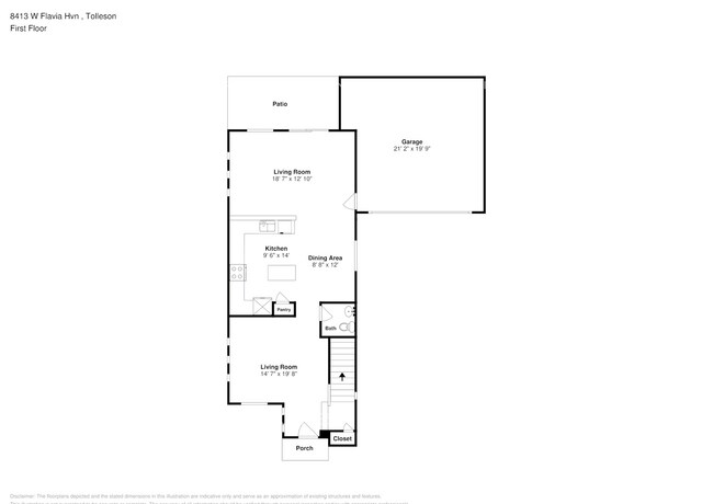 8413 W Flavia Haven in Tolleson, AZ - Foto de edificio - Building Photo