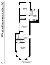 2206 W Foster Ave, Unit GDN in Chicago, IL - Building Photo - Building Photo