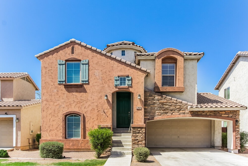 6628 W Monroe St in Phoenix, AZ - Foto de edificio