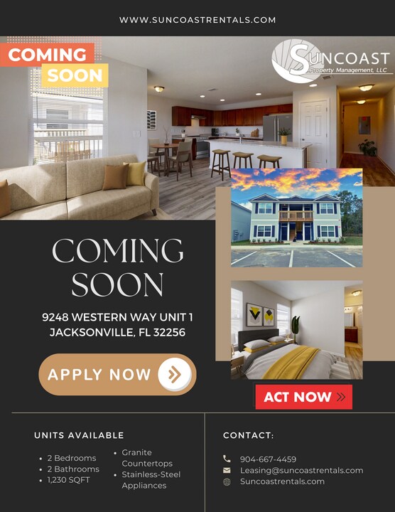 9151 Western Way, Unit 4 in Jacksonville, FL - Building Photo