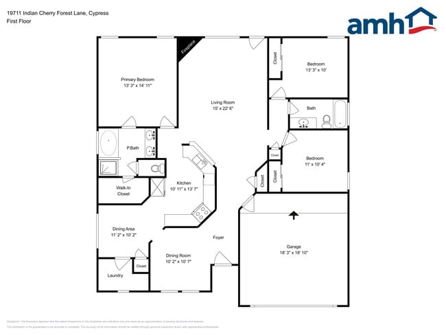 19711 Indian Cherry Forest Ln in Cypress, TX - Foto de edificio - Building Photo