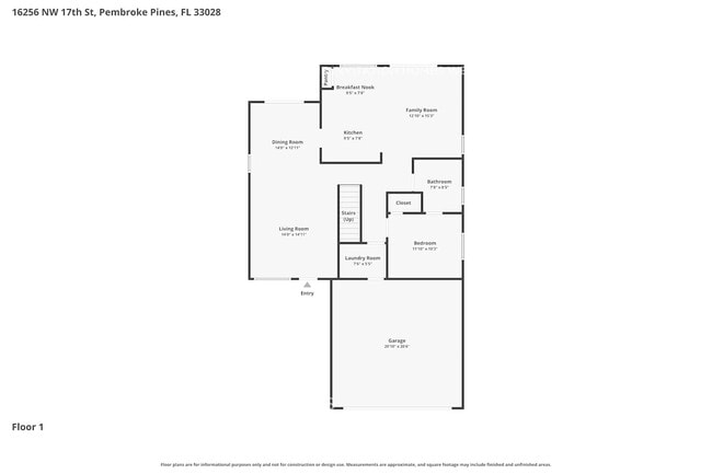 16256 NW 17th St in Pembroke Pines, FL - Foto de edificio - Building Photo