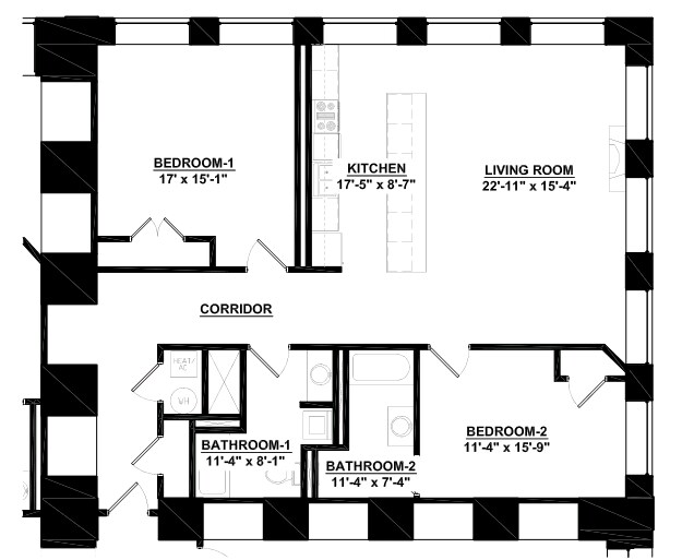 Lofts at Anthony Mill Apartments in Coventry, RI