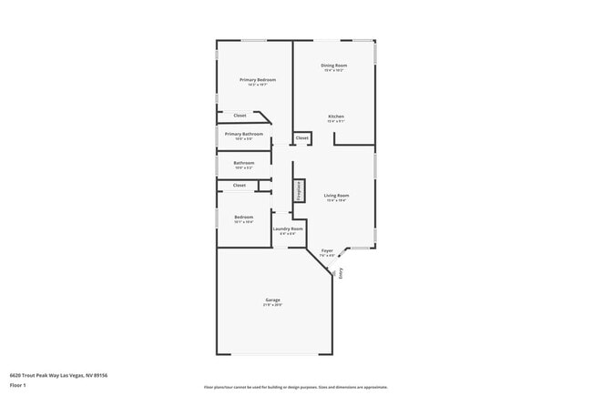 6620 Trout Peak Way in Las Vegas, NV - Building Photo - Building Photo