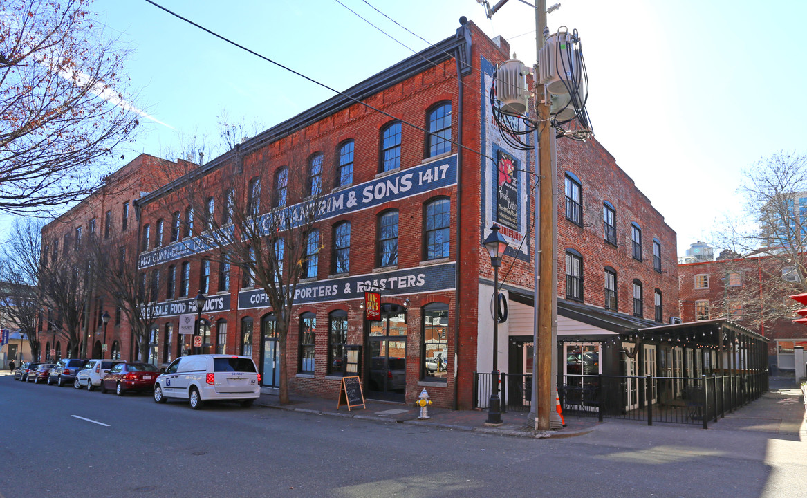 The Lofts at Shockoe Slip in Richmond, VA - Building Photo