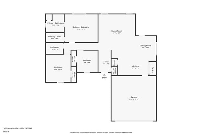 1423 Jenny Ln in Clarksville, TN - Building Photo - Building Photo