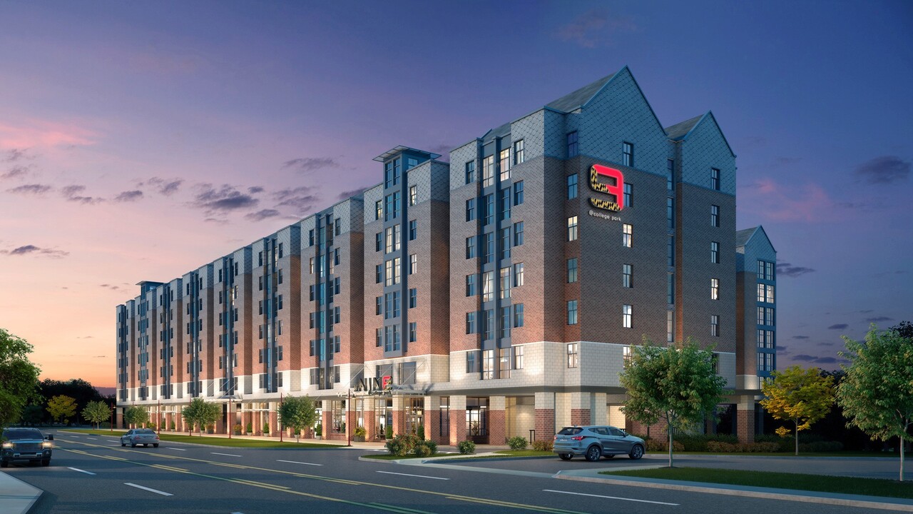 Nine at College Park Phase I in College Park, MD - Building Photo