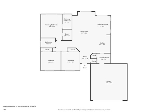 3008 Silver Canyon Ln in North Las Vegas, NV - Building Photo - Building Photo