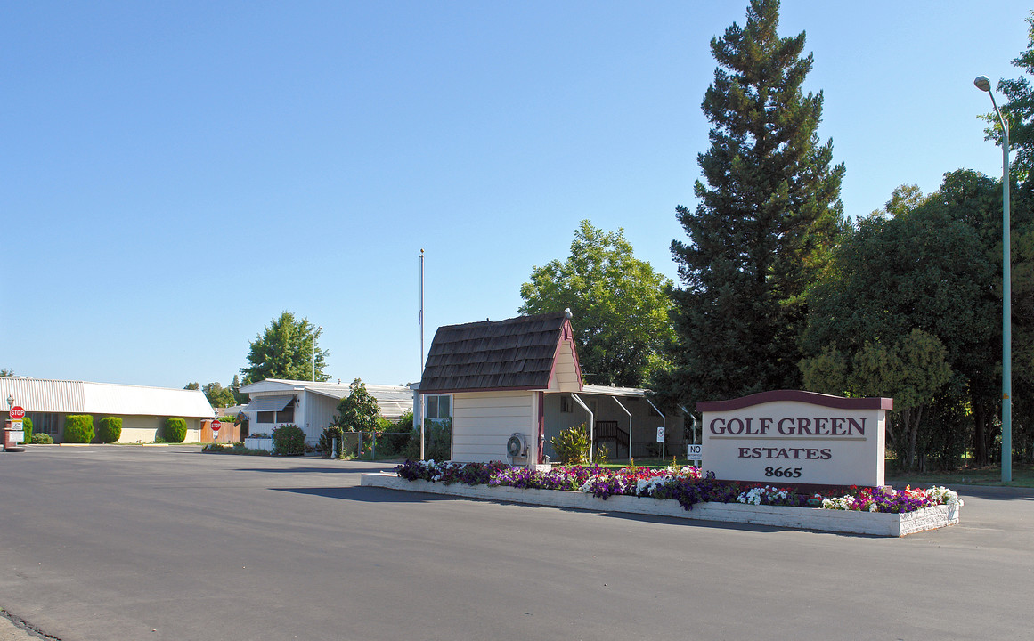 Golf Green Mobile Estates in Sacramento, CA - Building Photo