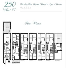 250 W 74th St in New York, NY - Building Photo - Floor Plan