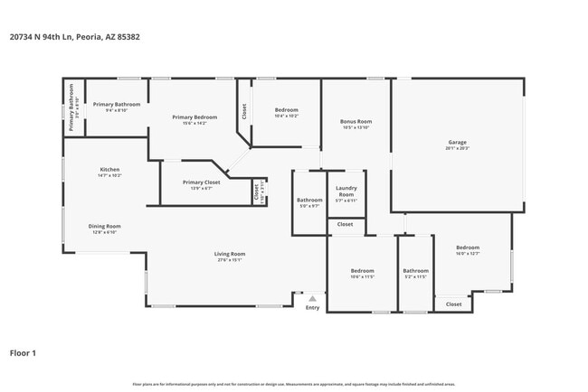 20734 N 94th Ln in Peoria, AZ - Building Photo - Building Photo