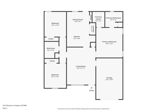 1017 Cheryl Ln in La Vergne, TN - Building Photo - Building Photo