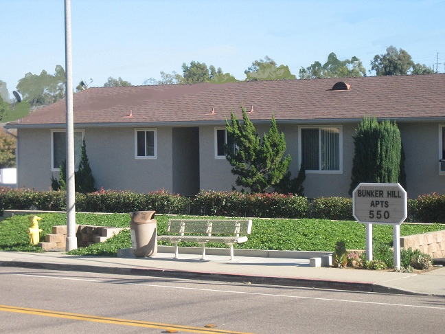 Bunker Hill Apartments in Fallbrook, CA - Building Photo