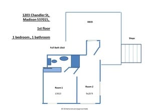 1205 Chandler St, Unit 1205 1b 1bath in Madison, WI - Building Photo - Building Photo