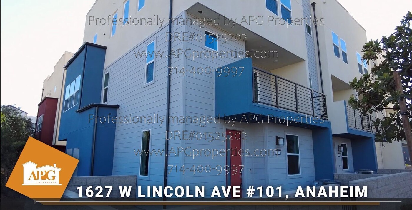 1627 W Lincoln Ave in Anaheim, CA - Building Photo