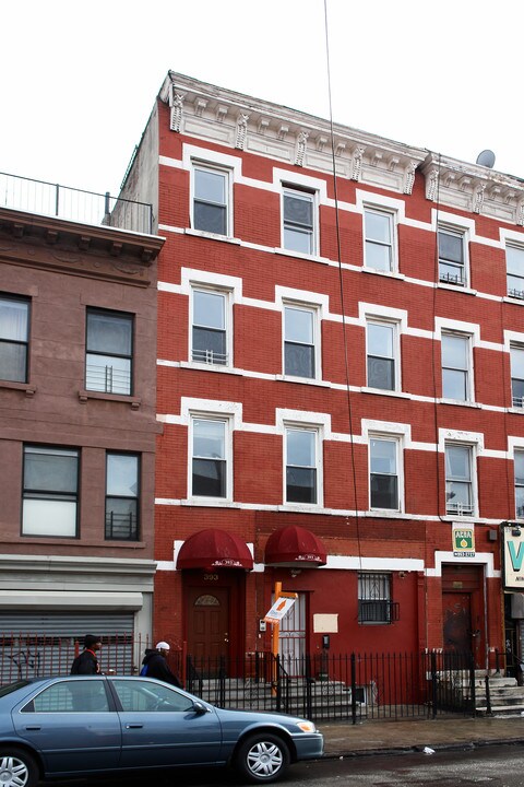 393 Nostrand Ave in Brooklyn, NY - Foto de edificio