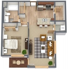 Stone Meadow Apartments in Marshall, MN - Foto de edificio - Floor Plan