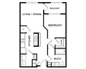 North Park Landing in Fort Worth, TX - Foto de edificio - Floor Plan