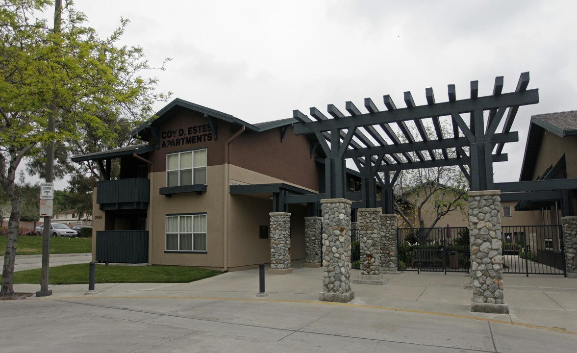 Coy D. Estes Apartments in Upland, CA - Building Photo