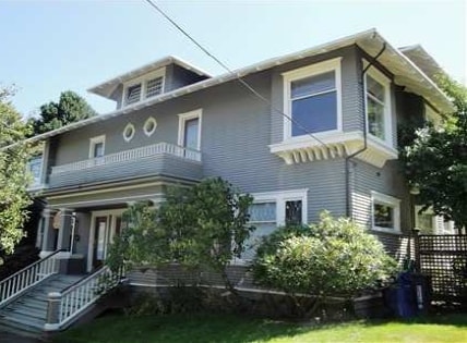 Howe Street Fourplex in Seattle, WA - Foto de edificio