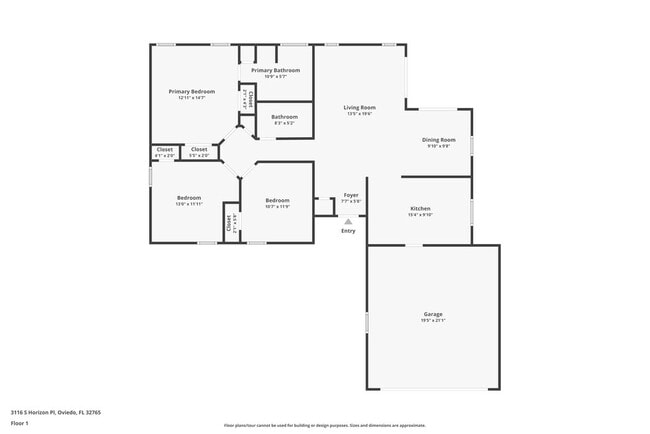 3116 S Horizon Pl in Oviedo, FL - Foto de edificio - Building Photo